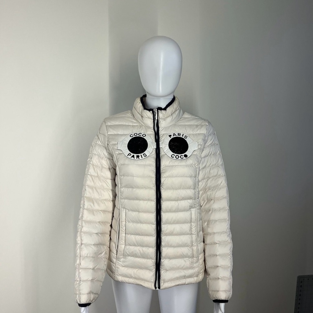 Women's White Puffer Jacket